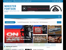 Tablet Screenshot of ministerfortson.com
